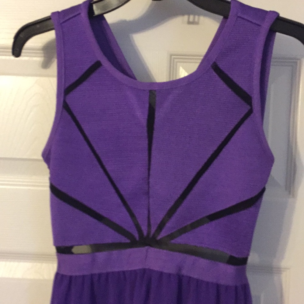 Purple dress